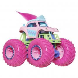 Hot wheels monster truck masinuta trolls poppy scara 1:64