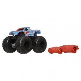 Hot wheels monster truck si masinuta metalica race ace