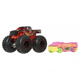 Hot wheels monster truck si masinuta metalica scorcher