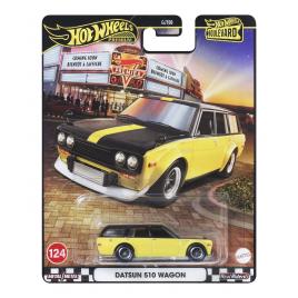 Hot wheels premium boulevard masinuta metalica datsun 510 wagon scara 1:64