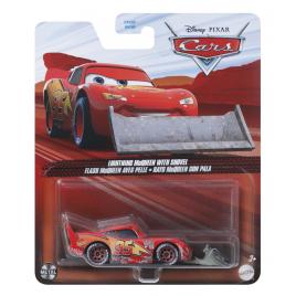 Masinuta metalica cars3 personajul fulger mcqueen cu lopata