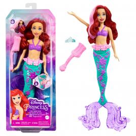Disney princess papusa ariel cu culori schimbatoare
