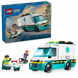 Lego city ambulanta de urgente 60451