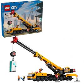 Lego city macara mobila galbena de constructii 60409
