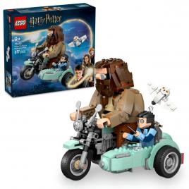 Lego harry potter tm hagrid si harry pe motocicleta 76443