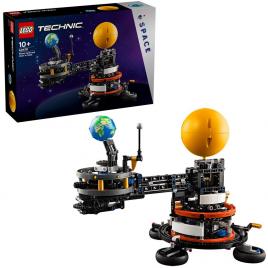 Lego technic planeta pamant si luna pe orbita 42179