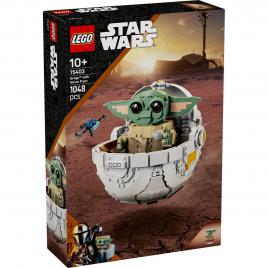 Lego star wars tm grogu cu landoul planor 75403