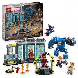 Lego super heroes laboratorul lui iron man sala armurilor 76315