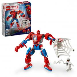 Lego super heroes robotul omul paianjen vs. anti-venom 76308