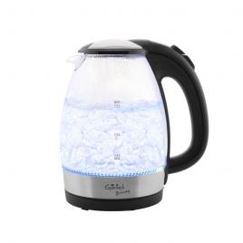 Cana electrica fierbator din sticla gallet bou741 brinay, 2200 w, 1,7 litri,