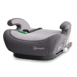 Inaltator auto booster babygo i-size bursa iv grey, 125-150 cm, certificat r129