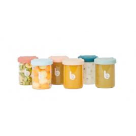 Set 6 boluri din sticla isy 250 ml babymoov