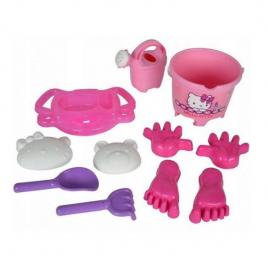 Set jucarii nisip cu galetusa hello kitty