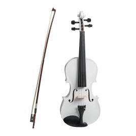 Vioara clasica din lemn, ideallstore, marime 4/4, toc inclus