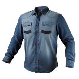 Camasa denim nr.l/52 neo tools 81-549-l