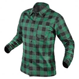 Camasa de flanela verde nr.l/52 neo tools 81-546-l