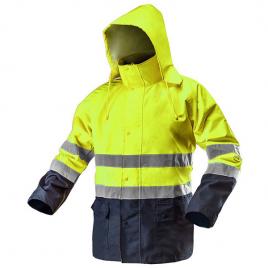 Jacheta de lucru reflectorizanta impermeabila galbena  neo tools