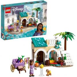 Lego disney princess wish asha in orasul rozelor 43223