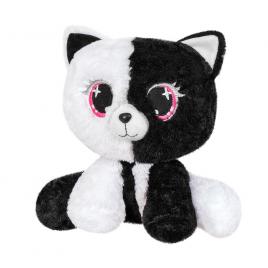 Plus pisica negru cu alb 25cm