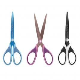 Foarfeca my.pen dreptaci varf ascutit 18 cm diverse culori blister