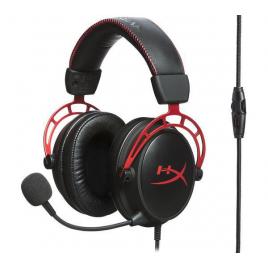 Hp headphones hyperx cloud alpha red