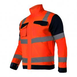 Jacheta reflectorizanta premium / portocaliu - 3xl