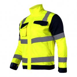Jacheta reflectorizanta premium / verde - 3xl