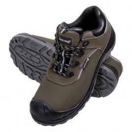 Pantof piele-velur cu reflectorizant (s3src) - 42