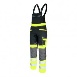 Salopeta reflectorizanta slim-fit / verde - 3xl