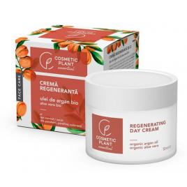 Crema regeneranta zi ulei argan & aloe vera 50ml cosmetic plant