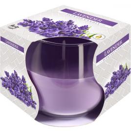Lumanare pahar lavanda