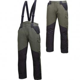 Pantalon multifunctional cu bretele / kaki - 3xl