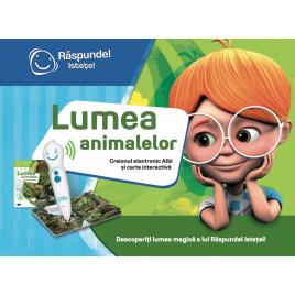Pachet raspundel istetel, creion si carte - lumea animalelor