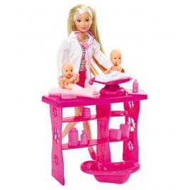 Papusa steffi love baby doctor