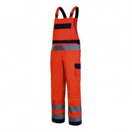 Salopeta reflectorizanta premium / portocaliu - 2xl