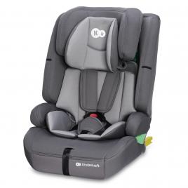 Scaun auto i-size, 76-150 cm, kinderkraft safety fix 2, grey
