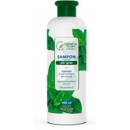 Sampon pt.par gras cu mentol si ulei de menta 400ml cosmetic plant