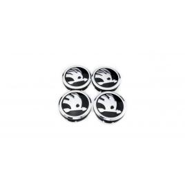 Set 4 capace jante aliaj skoda, interior 56mm/65mm exterior