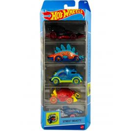 Set 5 masini hot wheels street beasts