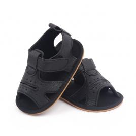 Sandale negre pentru baietei - kamy (marime disponibila: 3-6 luni (marimea 18