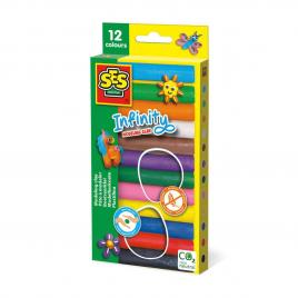 Set plastilina infinit 12 culori