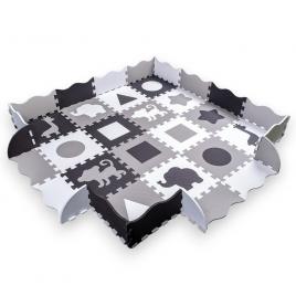 Covor puzzle /tarc de joaca insportline trastino 30 x 30 x 1 cm, 36 piese