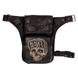 Geanta moto pentru coapsa w-tec black heart garage built,