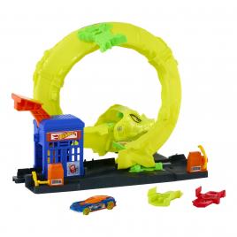 Hot wheels city pista atacul spiral al sarpelui