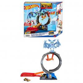 Hot wheels city pista inamicilor bucla liliacului