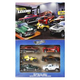 Hot wheels legends silver series set 6 masinute metalice