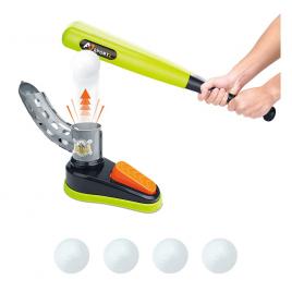 Set baseball cu lansator de mingi insportline tbs230,