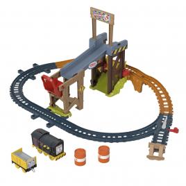 Thomas set de constructie ridica si incarca marfa cu diesel