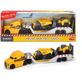 Trailer volvo mack cu basculanta si tractor