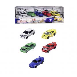 Majorette japan series set 5 masinute scara 1:64